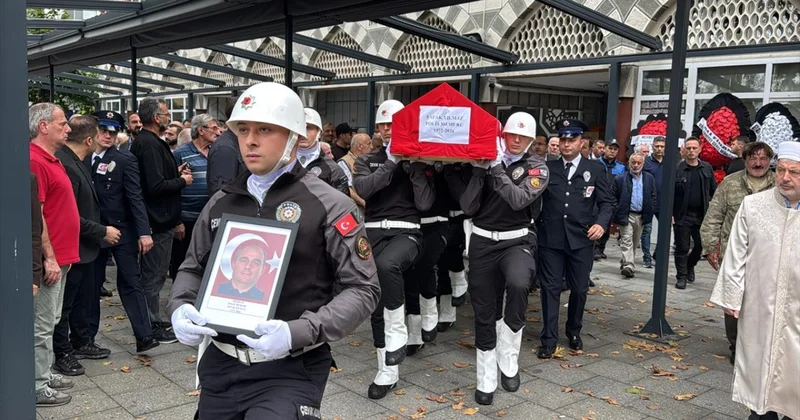 Rize de hayatını kaybeden polis memuruna veda
