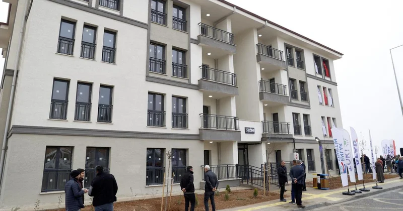 Malatya da deprem konutlarının anahtar teslimi sürüyor