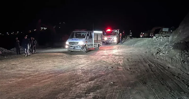 Divriği de Demir Madeni Ocağında Göçük