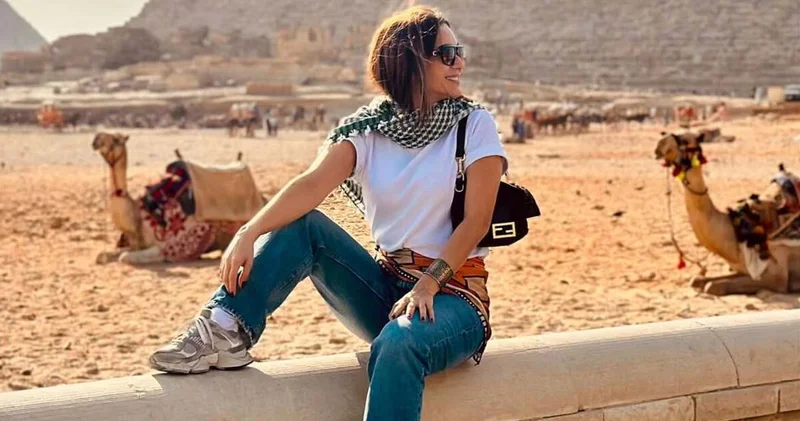 Damla Sönmez, Mısır gezisini paylaştı Magazin haberleri