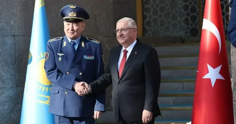 Bakan Güler Kazakistan Savunma Bakanı Kosanov ile görüştü Gündem Haberleri