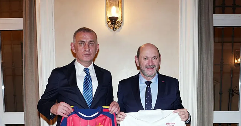 İspanya Türkiye resmi maç yemeği düzenlendi