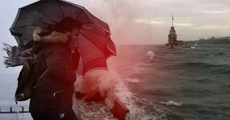 SON DAKİKA: Meteoroloji uyardı! 9 ilde fırtına alarmı! İstanbul için saat verildi...