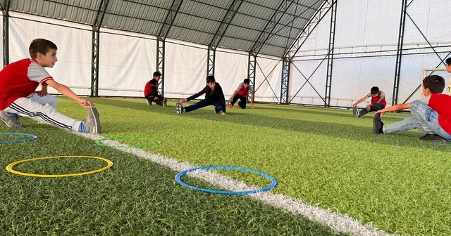 Varto da futbol kursu sürüyor Muş Haberleri