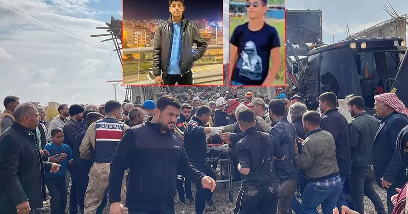 Biri 15, diğeri 16 yaşındaydı... Şanlıurfa da çocuk işçilerden acı haber!