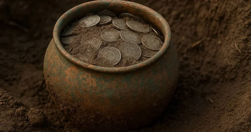 Bakır kazan içinde saklı hazine bulundu: 400 yıldır hiç el değmemiş Sözcü Gazetesi