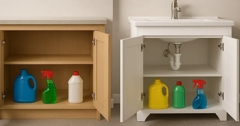 Mutfak ve banyo dolaplarının kapağını açık bırakın uyarısı Sözcü Gazetesi