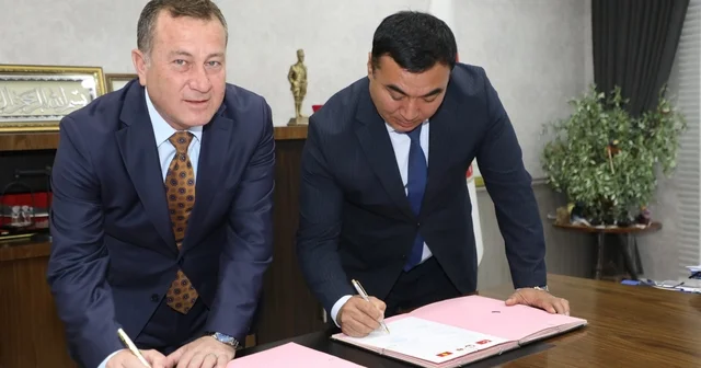 Nizip ile Kırgızistan ın Narın Belediyesi arasında kardeş şehir protokolü imzalandı Gaziantep Haberleri