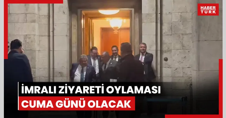 İmralı ziyareti oylaması Cuma günü olacak