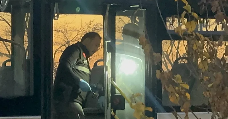 Belediye otobüsünde yan baktın cinayeti! Karısının gözleri önünde... Sözcü Gazetesi