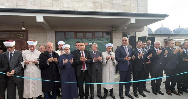 Bulgaristan da yaptırılan Kırcaali Yeni Cami, törenle açıldı Edirne Haberleri
