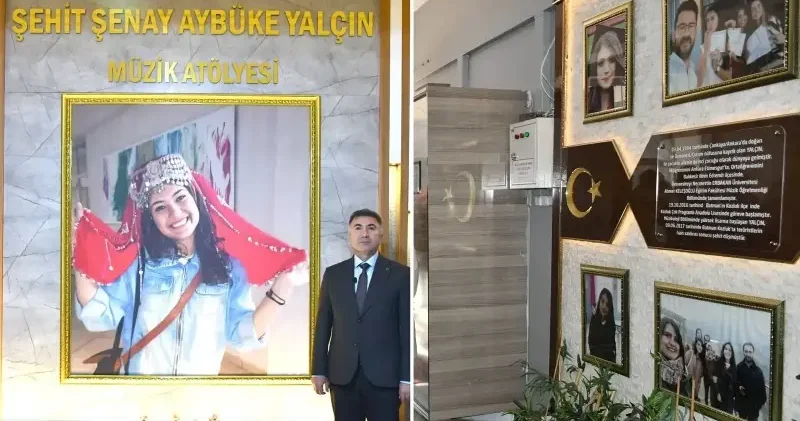 Şehit öğretmen Şenay Aybüke Yalçın görev yaptığı okulda anıldı Batman Haberleri