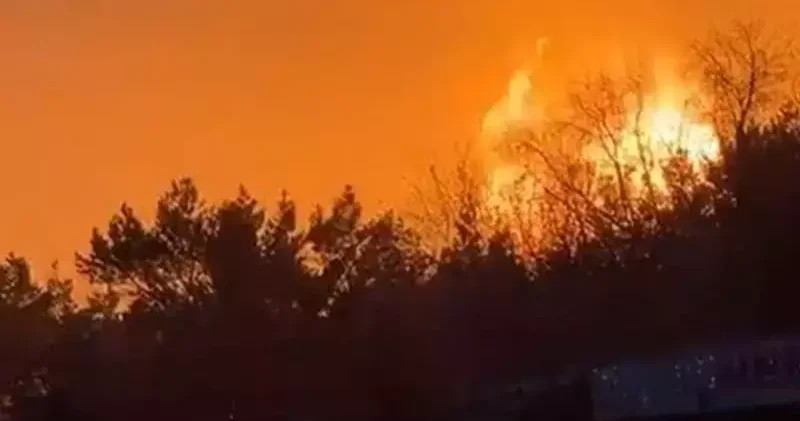 Rusya da doğal gaz boru hattında patlama