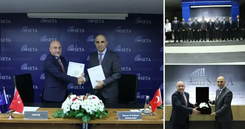 SETA ve Kuveyt Diplomasi Enstitüsü arasında stratejik işbirliği anlaşması Ekonomi Haberleri