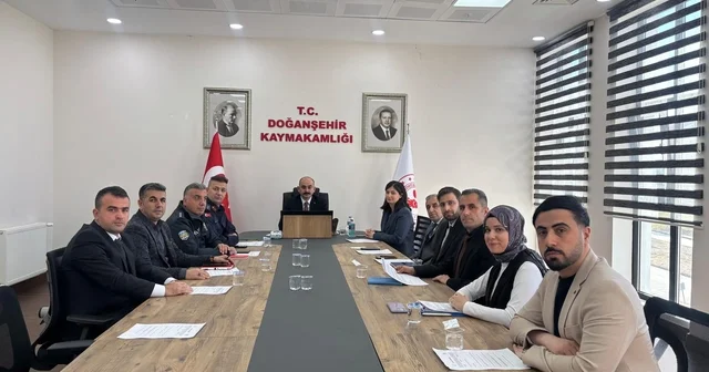 Doğanşehir de Çocuk Koruma Kanunu Koordinasyon Toplantısı gerçekleştirildi Malatya Haberleri