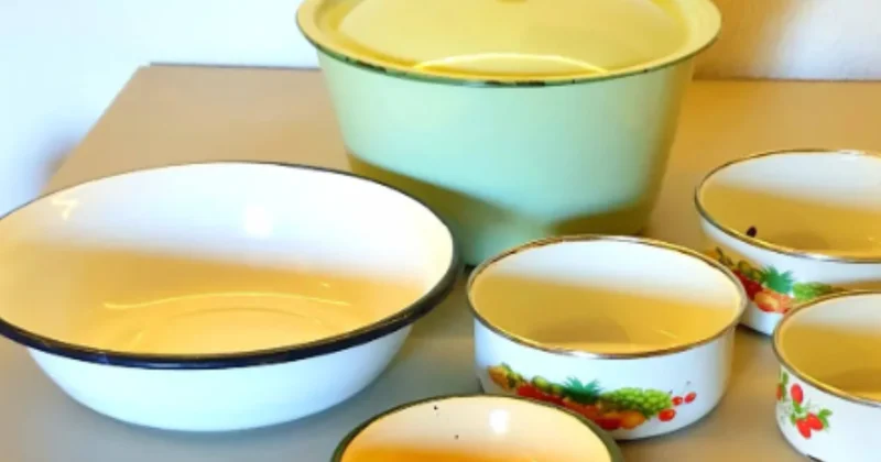 Emaye kaplarının kenarındaki siyah şeridin meğer amacı farklıymış: Tasarım değil Sözcü Gazetesi