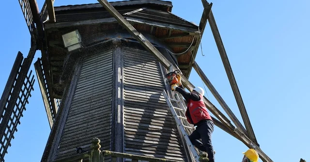 Tarihi Çark ve Yel Değirmeni nde restore çalışmaları başladı Sakarya Haberleri