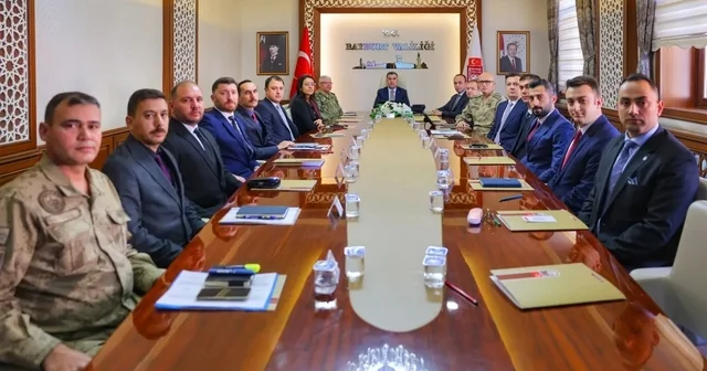 Bayburt ta Genişletilmiş İl Güvenlik ve Asayiş Koordinasyon Toplantısı gerçekleştirildi Bayburt Haberleri