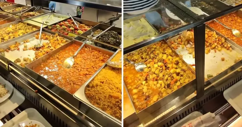 Devlet üniversitesinin açık büfesine bakın! Menüsü kadar fiyatı da oldu