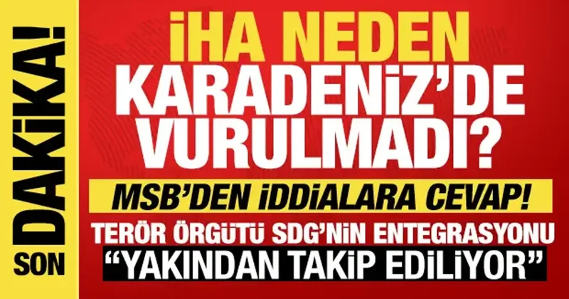 F 16 ların vurduğu İHA ya ilişkin MSB den açıklama geldi! İddialara net cevap