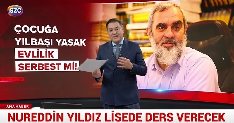 Nureddin Yıldız lisede ders verecek Sözcü Gazetesi