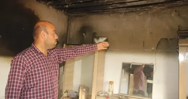 Şanlıurfa da akılalmaz olay: Evlerinde sürekli yangın çıkan 14 kişilik aile tek odada yaşamaya mecbur kaldı VİDEO İZLE