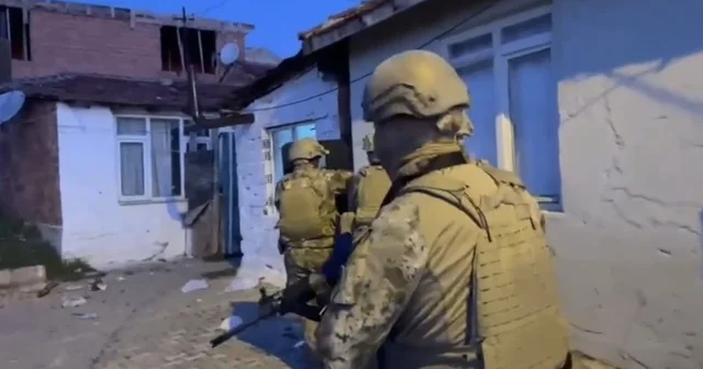 Kırklareli nde özel harekat destekli uyuşturucu operasyonu Kırklareli Haberleri