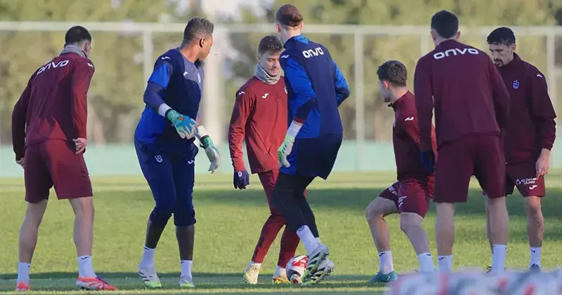 Trabzonspor’da Gençlerbirliği mesaisi start aldı