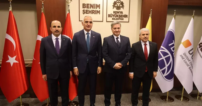 Konya turizminin 5 yıllık master planı Bakan Ersoy un katıldığı toplantıda ele alındı!