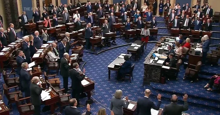 ABD Senatosu, Suriye ye yaptırımların kaldırılmasını onayladı