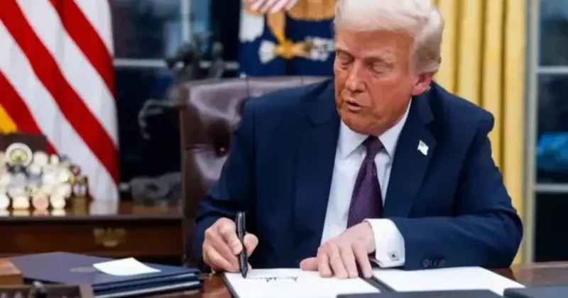 Trump tan marihuana imzası!