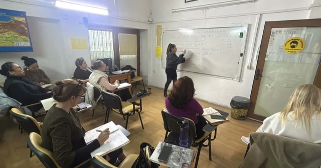 Bodrum a farklı ülkelerden gelen yerleşik yabancılar Türkçe öğreniyor Muğla Haberleri