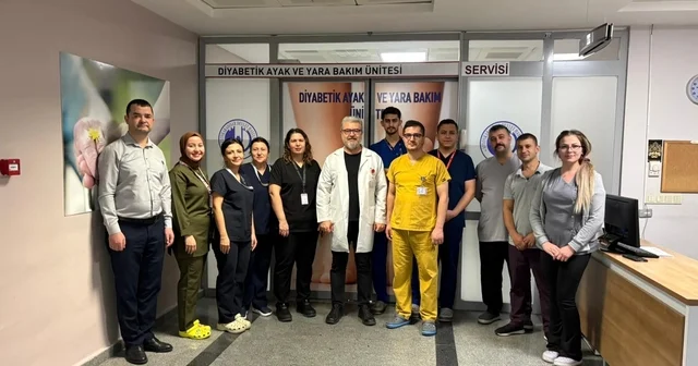Diyabetik Ayak ve Yara Bakım Servisi 4 yıldır şifa dağıtıyor Afyonkarahisar Haberleri