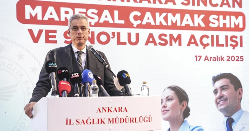 Bakan Memişoğlu: 8 bin 300 aile sağlığı merkezimiz var Sağlık Haberleri
