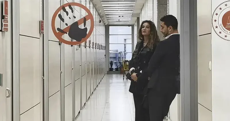 Berrak Tüzünataç ifade vermek için adliyeye geldi