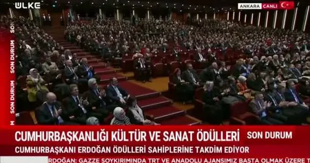 Cumhurbaşkanlığı Kültür ve Sanat fotoğraf ödülü Gazzeli Ali Jadallah a