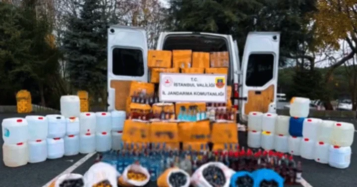 17 ilde sahte içki operasyonu: 66 şüpheli hakkında adli işlem yapıldı