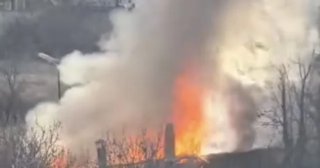 Alevlere teslim olan kulübe küle döndü Çankırı Haberleri