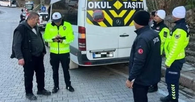 Erzincan da servis araçlarına denetim Erzincan Haberleri