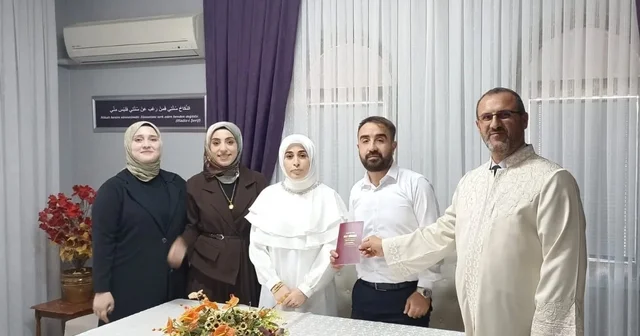 Söke Müftülüğü nde 2025 yılında 100 çift evet dedi Aydın Haberleri