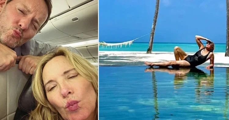 Meğer yıllarca dördüncü kocasını beklemiş.. Bu yaşında onunla evlendi... Düşlerindeki balayına çıktı!