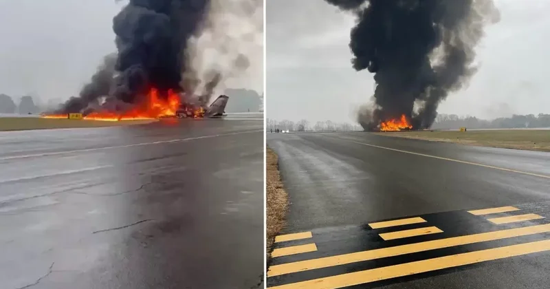 North Carolina da Uçak Kazası