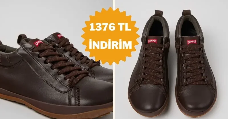 Zorlu havalara dünden hazır Camper ayakkabı günün fırsat ürün oldu!