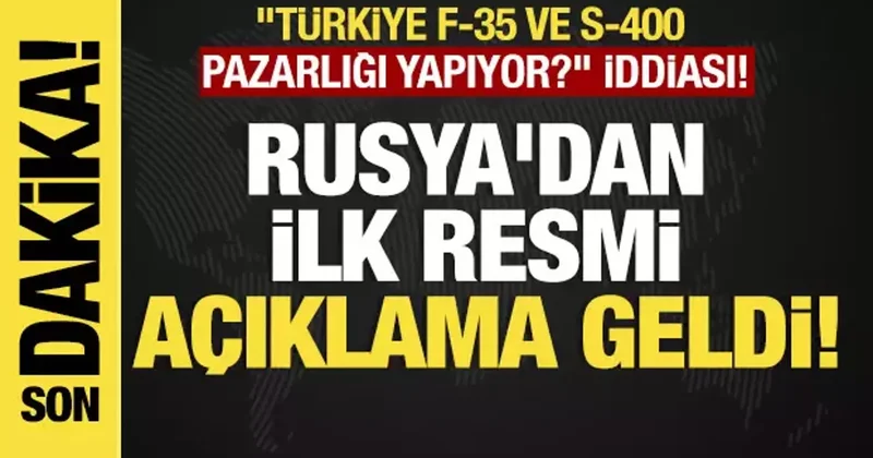 Son dakika: Kremlin ABD basınının iddiasını yalanladı: S 400 lerin iadesi gündemde değil!