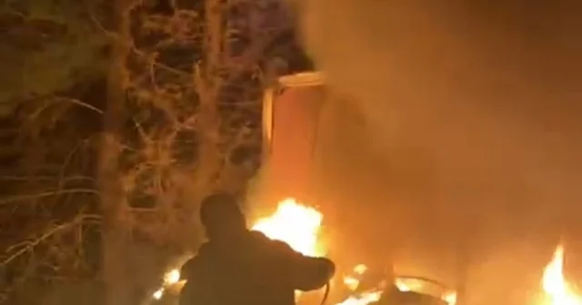 Küllükte unutulan sigara yangına neden oldu Bursa Haberleri