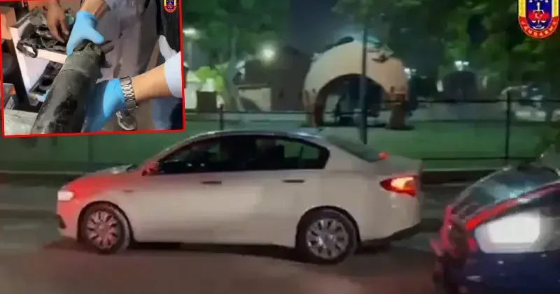 Otomobilin şaftında 17 kilo metamfetamin ele geçirildi