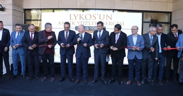 Lykos un Antik Yüzleri sergisi Denizli de açıldı Denizli Haberleri