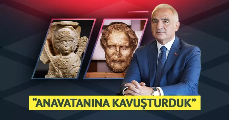 Boubon İmparatoru Anadolu ya geri döndü: Kaçırılan tarihi eserler yeniden Türkiye de!