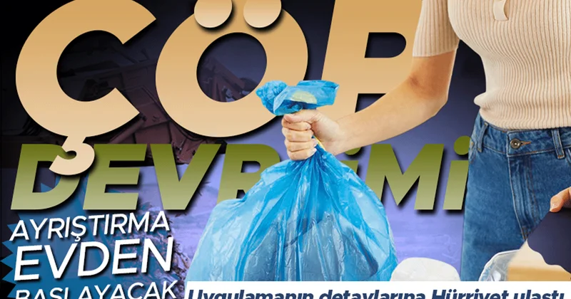 Çöp devrimi! Ayrıştırma evden başlayacak, gıda ve ambalaj karışmayacak