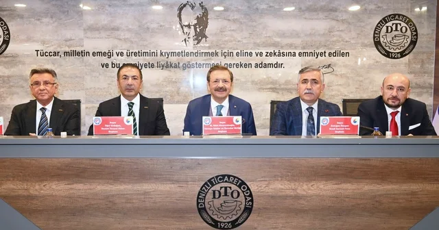 Denizli den Ankara ya seslenen Hisarcıklıoğlu üyelerinin KDV alacağını istedi Denizli Haberleri